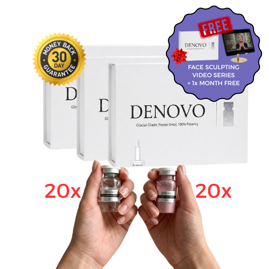 20x Cryo vial PDRN Treatments - 90 Day supply + 30 Day supply FREE